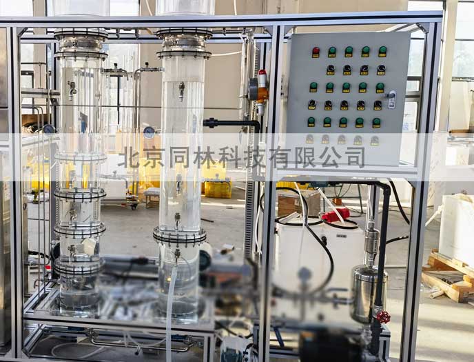 2柱中试UV+臭氧催化氧化实验装置