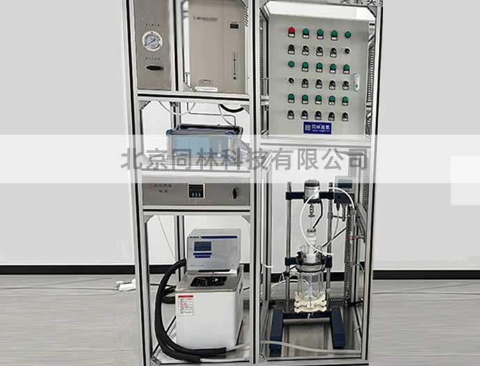 臭氧氧化实验装置验收完毕